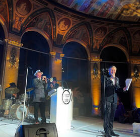 Photo – Gatsby Jazz band performing for a 20s them event at the Breakers in Palm Beach. 