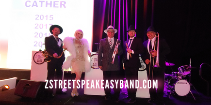 Gatsby band Orlando, Swing band, Speakeasy band Orlando, Roaring 20's band, Roaring Twenties