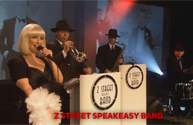Gatsby band Orlando, Swing band, Speakeasy band Orlando, Roaring 20's band, Roaring Twenties