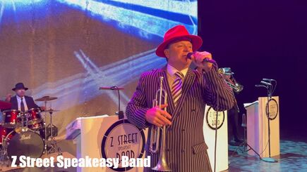 Photo – 20s Jazz Band performing for a Gatsby Theme event in Palm Beach